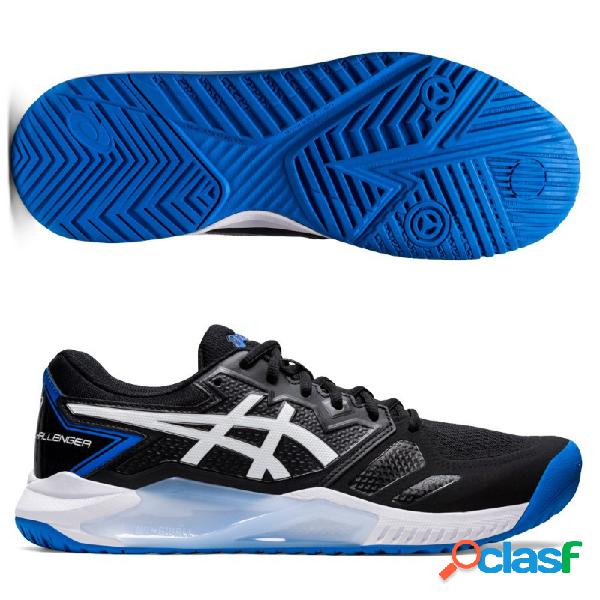 Asics gel challenger 13 padel black electric blue 42