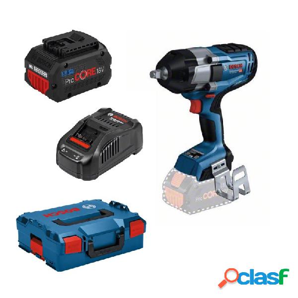 Atornillador de impacto a bateria bosch gds 18v-1000 + 2