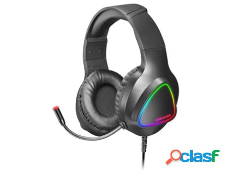 Auriculares Para Juegos Rgb Flow MARS GAMING Mh222 Over Ear