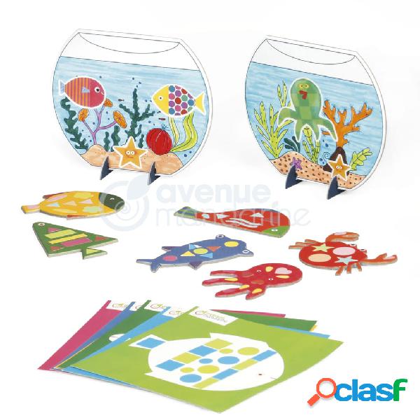 Avenue Mandarine Caja de creatividad Aquarium Stickers