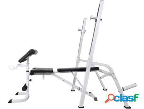 Banco de Musculación VIDAXL 275362 (Con Mancuernas - 60.5