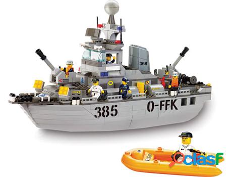 Blocs de Construcción SLUBAN Army Patrulla Boat 461 Piezas