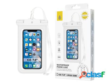 Bolsa ONE PLUS NR9270 para Apple iPhone XS Max (Blanco)