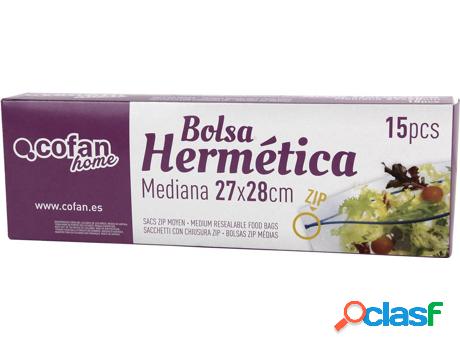 Bolsas Zip Mediana 27X28 15Uds