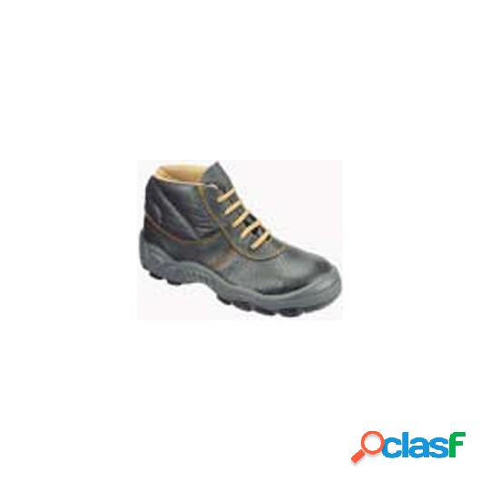 Bota T47 S3 Puntera Acero Suela Pu/Pu Zion Yunque Piel Negro