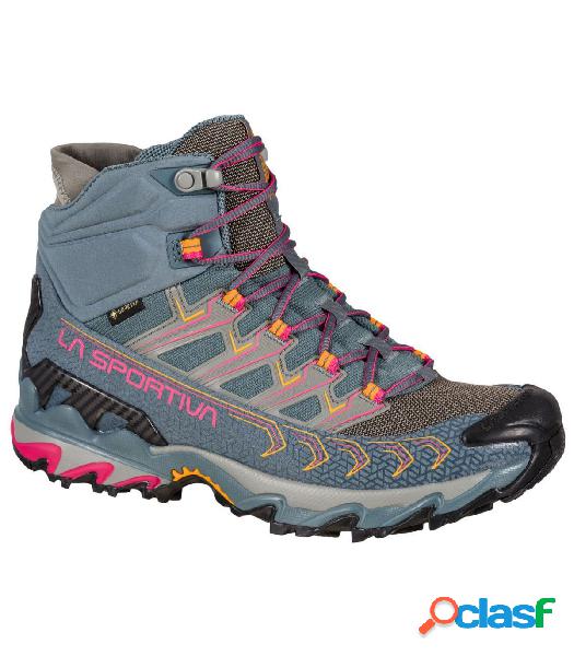 Botas La Sportiva Ultra Raptor II Mid Woman GTX Slate-Sorbet