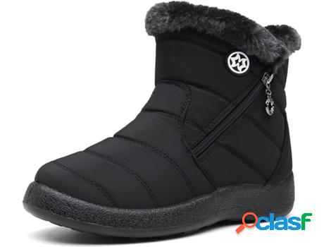 Botas de Invierno para Mujer GAATPOT Negro (36 EU)