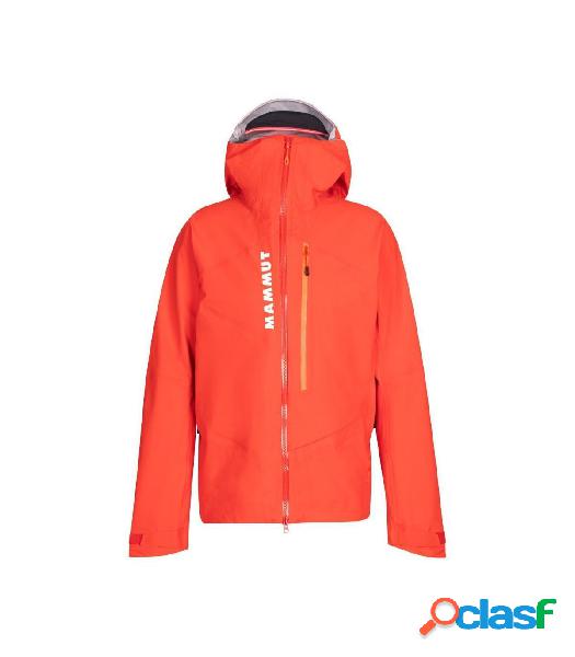 CHAQUETA MAMMUT CON CAPUCHA AENERGY AIR HS HOMBRE ROJO XXL