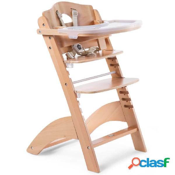CHILDHOME Trona de bebé 2 en 1 Lambda 3 natural