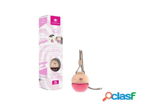CRISTALINAS Ambientador de Coche 6ml Fresa y Nata