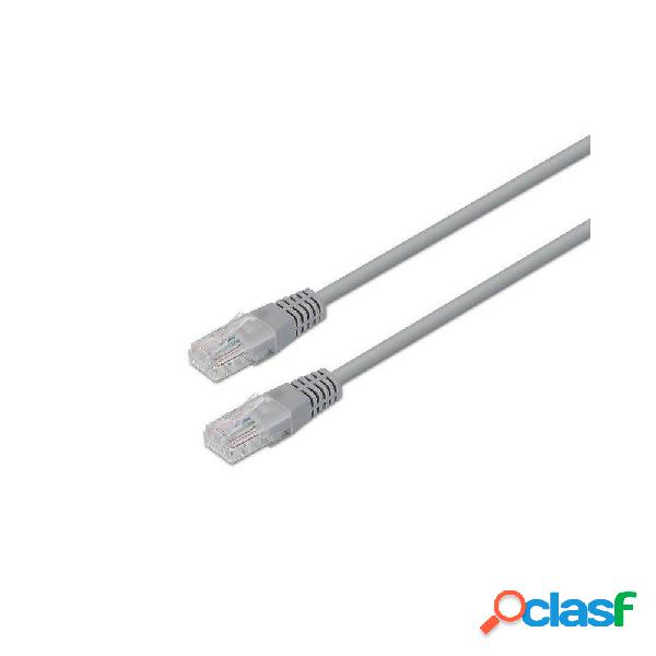 Cable de Red RJ45 UTP Aisens A133-0186 Cat.5e/ 30m/ Gris