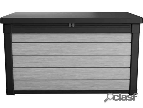 Caja de Almacenaje KETER Denali (Gris - Plástico - 123 x 62