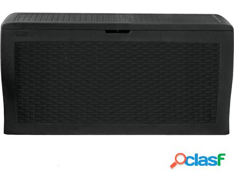 Caja de Almacenaje KETER Samoa (Gris - Plástico - 117 x 45