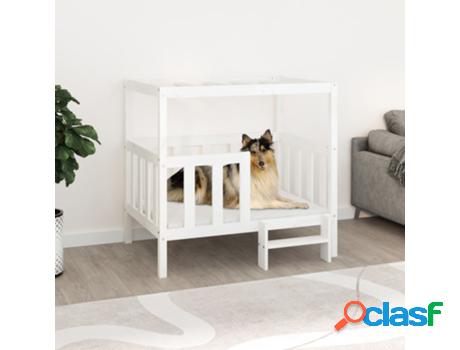 Cama para Perros VIDAXL (105,5 x 83,5 x 100 cm - Madera -