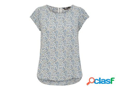 Camiseta ONLY Mujer (M - Blanco)