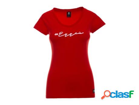 Camiseta para Mujer ERREA Rojo (Tam: 9/10 Años)
