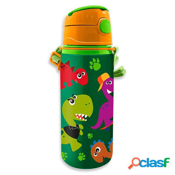 Cantimplora Aluminio Crazy Dino 500ml