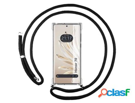Carcasa Huawei Honor 70 5G TUMUNDOSMARTPHONE Colgante Negro