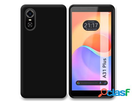 Carcasa ZTE Blade A31 Plus TUMUNDOSMARTPHONE Silicona Negro