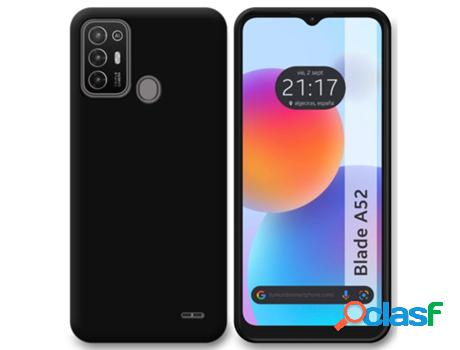 Carcasa ZTE Blade A52 TUMUNDOSMARTPHONE Silicona Negro
