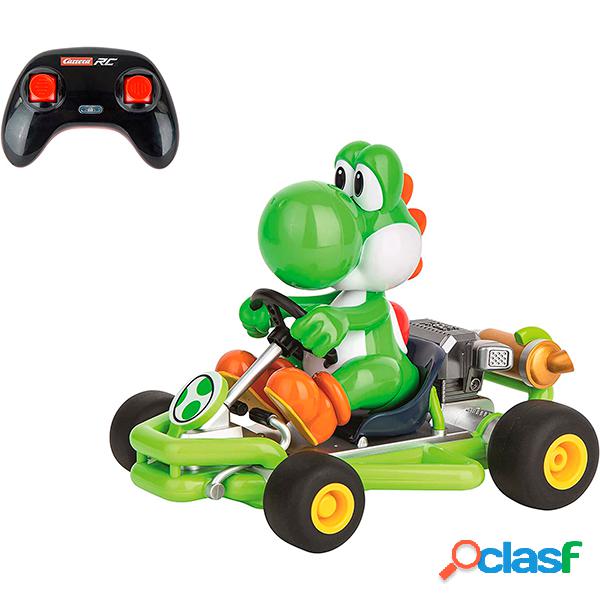 Carrera RC Coche Yoshi Pipe Mario Kart 2.4GHz 1:18 21cm