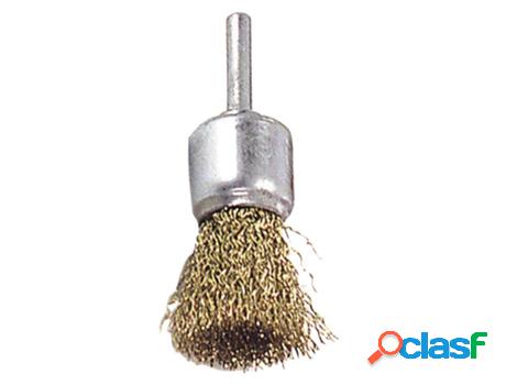 Cepillo acero latonado brocha 25 mm. 1/4.