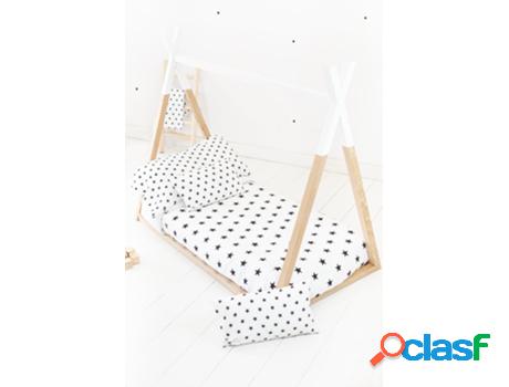 Colcha Infantil SOKIOS (180 x 270 - Poliéster - Blanco)