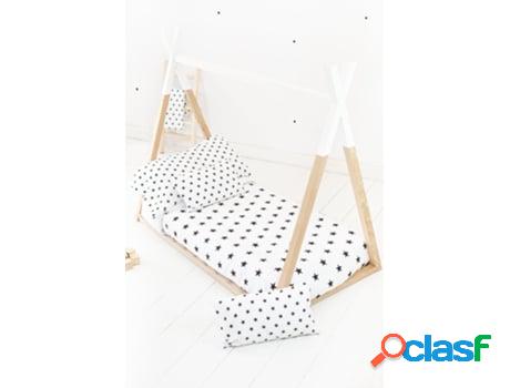 Colcha Infantil SOKIOS (240 x 270 - Poliéster - Blanco)