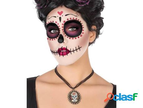 Collar DISFRAZZES Día De Los Muertos Con Colgante