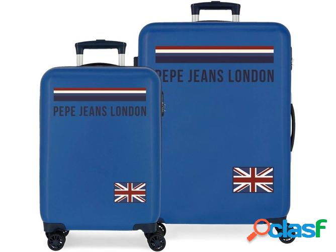 Conjunto de Maletas de Viaje PEPE JEANS Overlap (104 L -