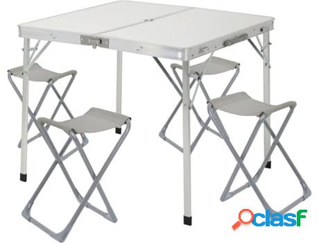 Conjunto de Mesa y Asientos 7H SEVEN HOUSE Plegable