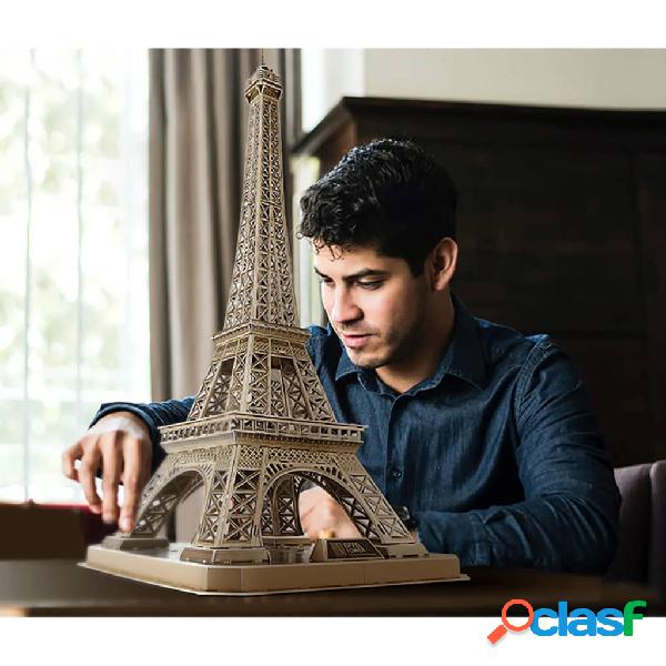 Cubic Fun Puzzle 3D Eiffel Tower 84 piezas