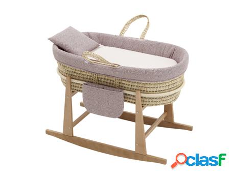 Cuna CAMBRASS Arizona (Algodón - Rosa - 49 x 86 x 61 cm)