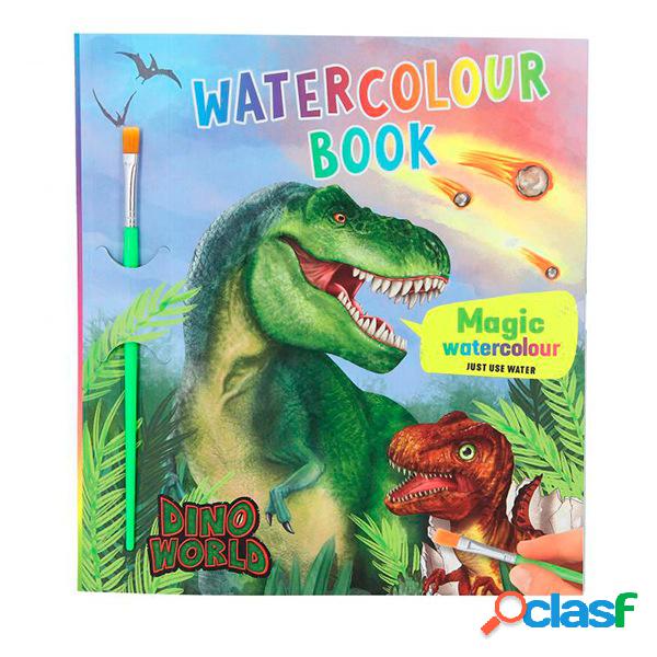 Dino World Libro de Acuarelas