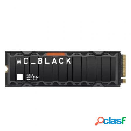 Disco ssd western digital wd black sn850 1tb/ m.2 2280 pcie