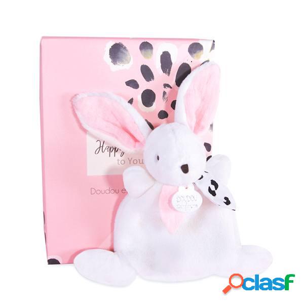 Doudou Conejito Rosa en Caja 17cm