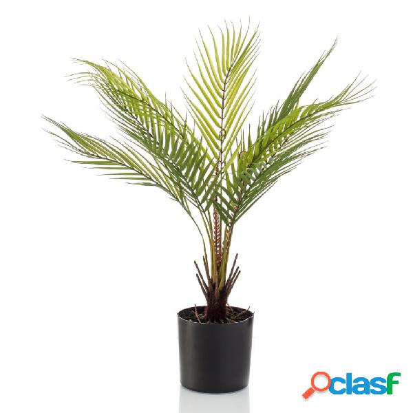 Emerald Palmera artificial Chamaedorea en maceta 50 cm