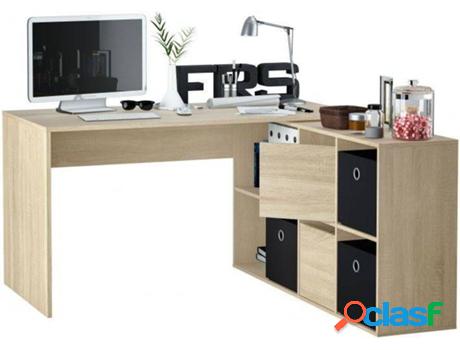 Escritorio HABITDESIGN Adapta XL Marrón (203 x 74 x 139 cm