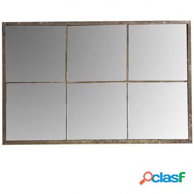 Espejo rectangular estilo industrial serie Lyon