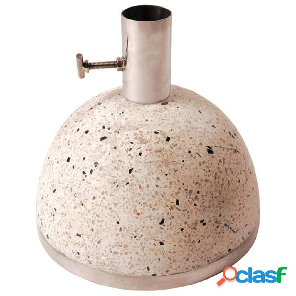 Esschert Design Pie de parasol 11,5 kg S blanco PV09 de