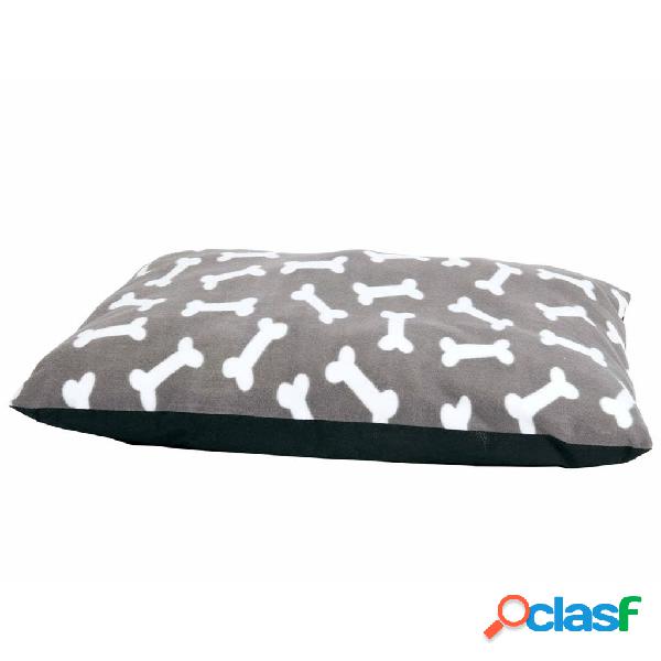 FLAMINGO Cojín para perros Bones 85x70 cm gris 61543