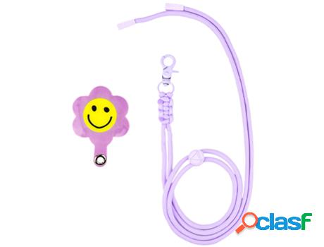 Funda De Teléfono Móvil Ctc SKYHE Púrpura Lanyard