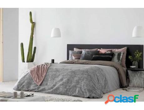 Funda Nórdica (2 Piezas) Abby Gris 135 cm