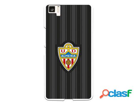 Funda Oficial Ud Almería Fondo Negro Para Bq Aquaris M5