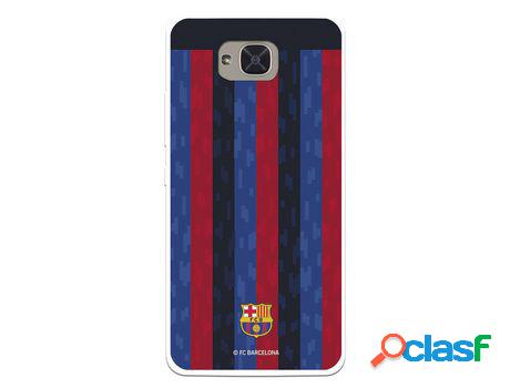 Funda Para Bq Aquaris U2 Del Fc Barcelona Fondo Rayas