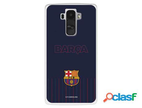 Funda Para Lg G4 Del Fc Barcelona Barsa Fondo Azul -
