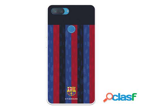 Funda Para Xiaomi Mi 8 Lite Del Fc Barcelona Fondo Rayas