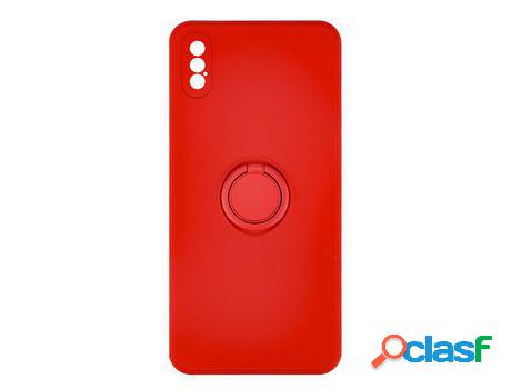 Funda SKYHE por Apple iPhone XS Max Gel O-Ring Rojo