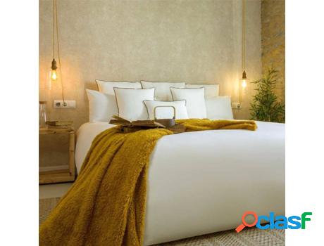 Funda de Edredón COTTON ARTEAN (Beige - 220x220 cm -