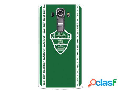 Funda para LG G4 del Elche CF Escudo Fondo Verde Escudo
